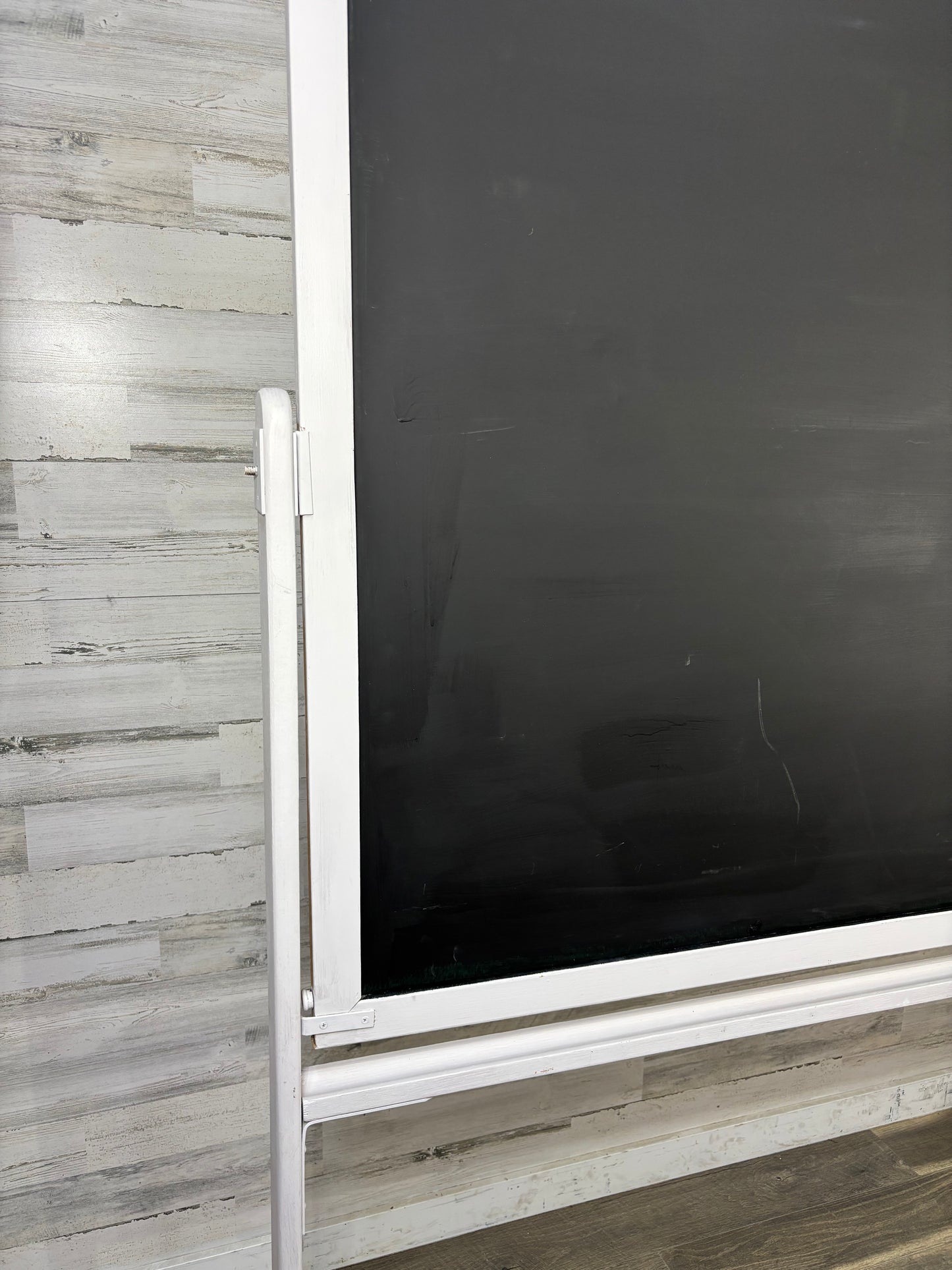 Large Vintage Wooden Double Sided Chalkboard