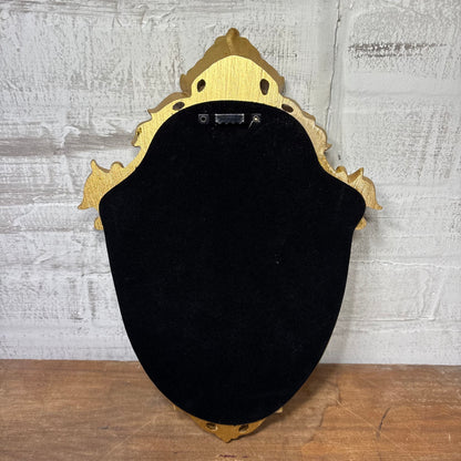 Decorative Gold Shield Shape Mirror