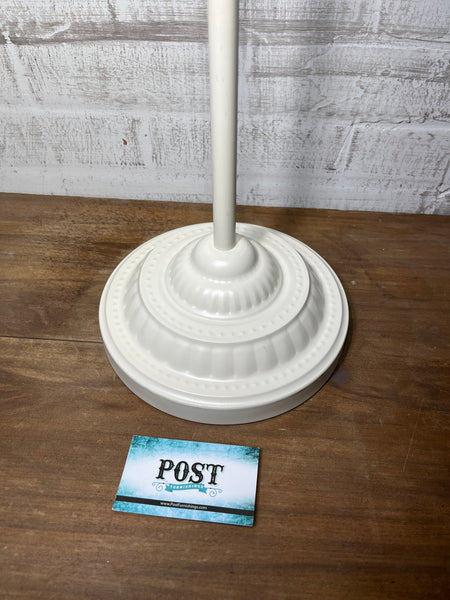 White Purse/ Decorative Holder Stand