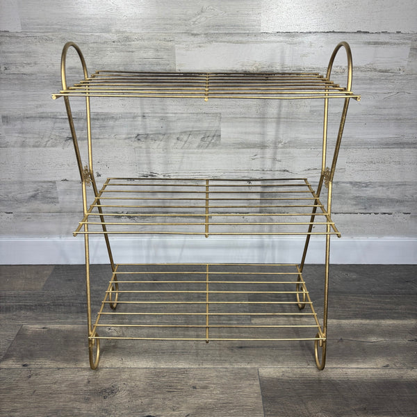 Gold Metal Plant Stand