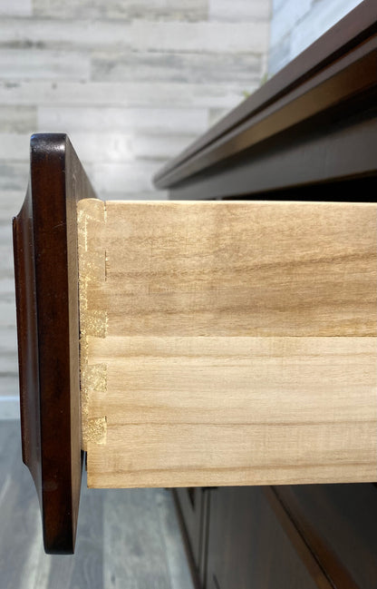 Ashley Furniture Dark Wood Buffet