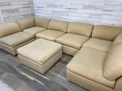 Mid Century SHENANDOAH Sectional Milo Baughman Style Sectional Sofa