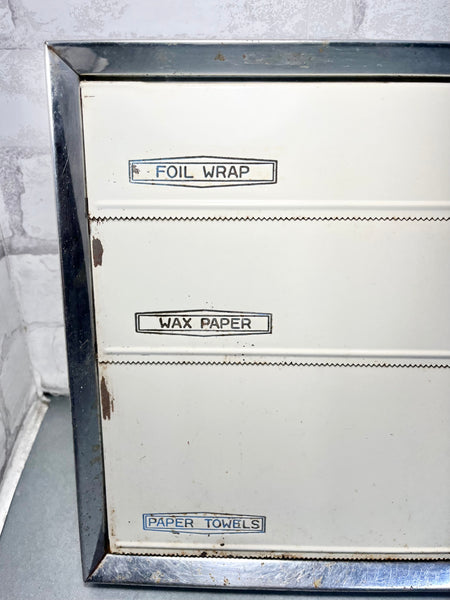 Vintage Lady Garner Foil, Wax and Paper Towel Dispenser