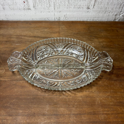 Vintage Anchor Hocking Divided Relish Dish