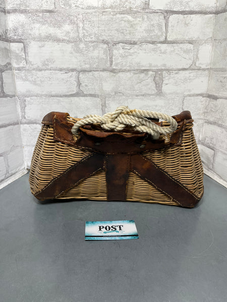 Vintage Fishing Decorative Basket