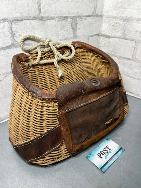 Vintage Fishing Decorative Basket