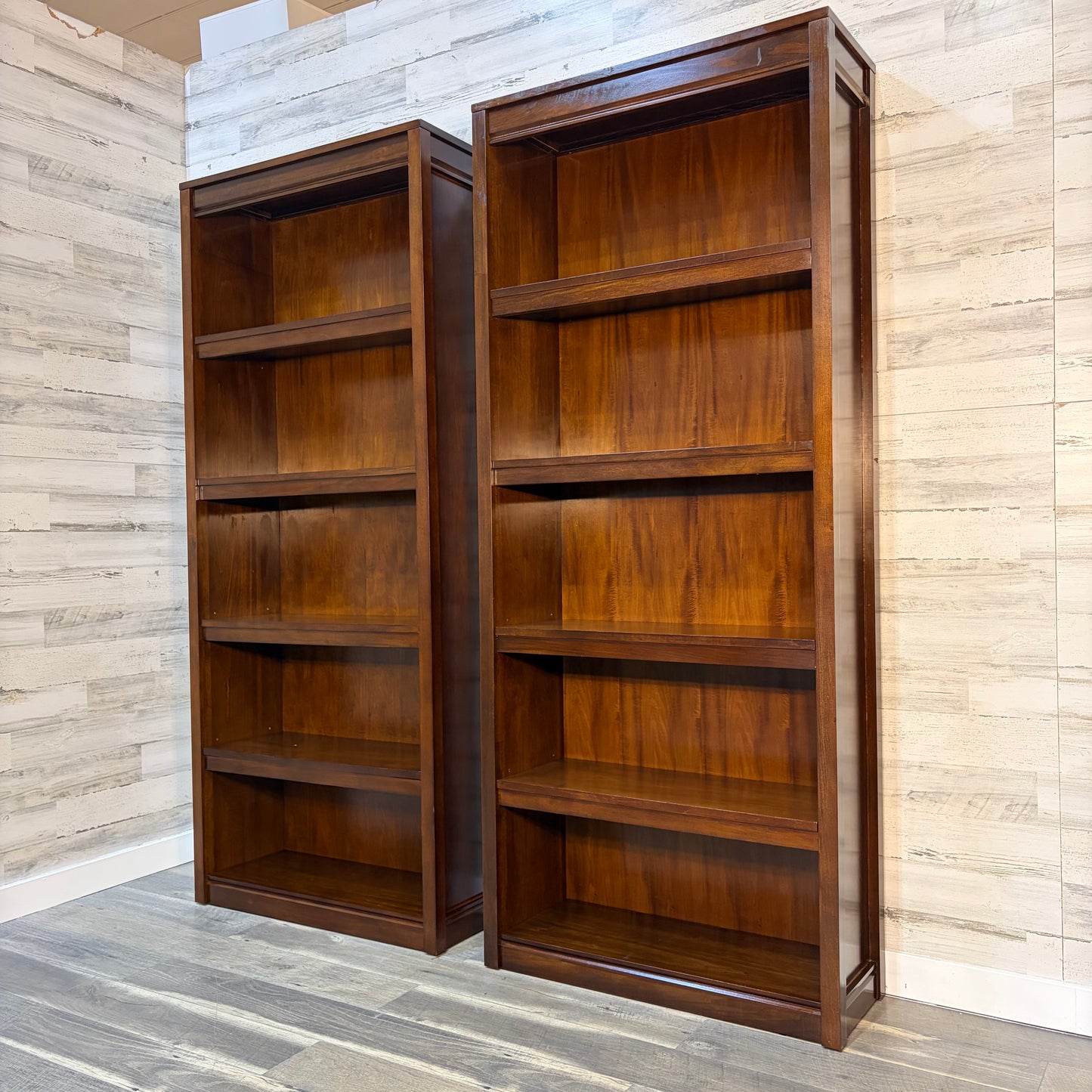 Set Of 2 Crate & Barrel Payton Bookshelves