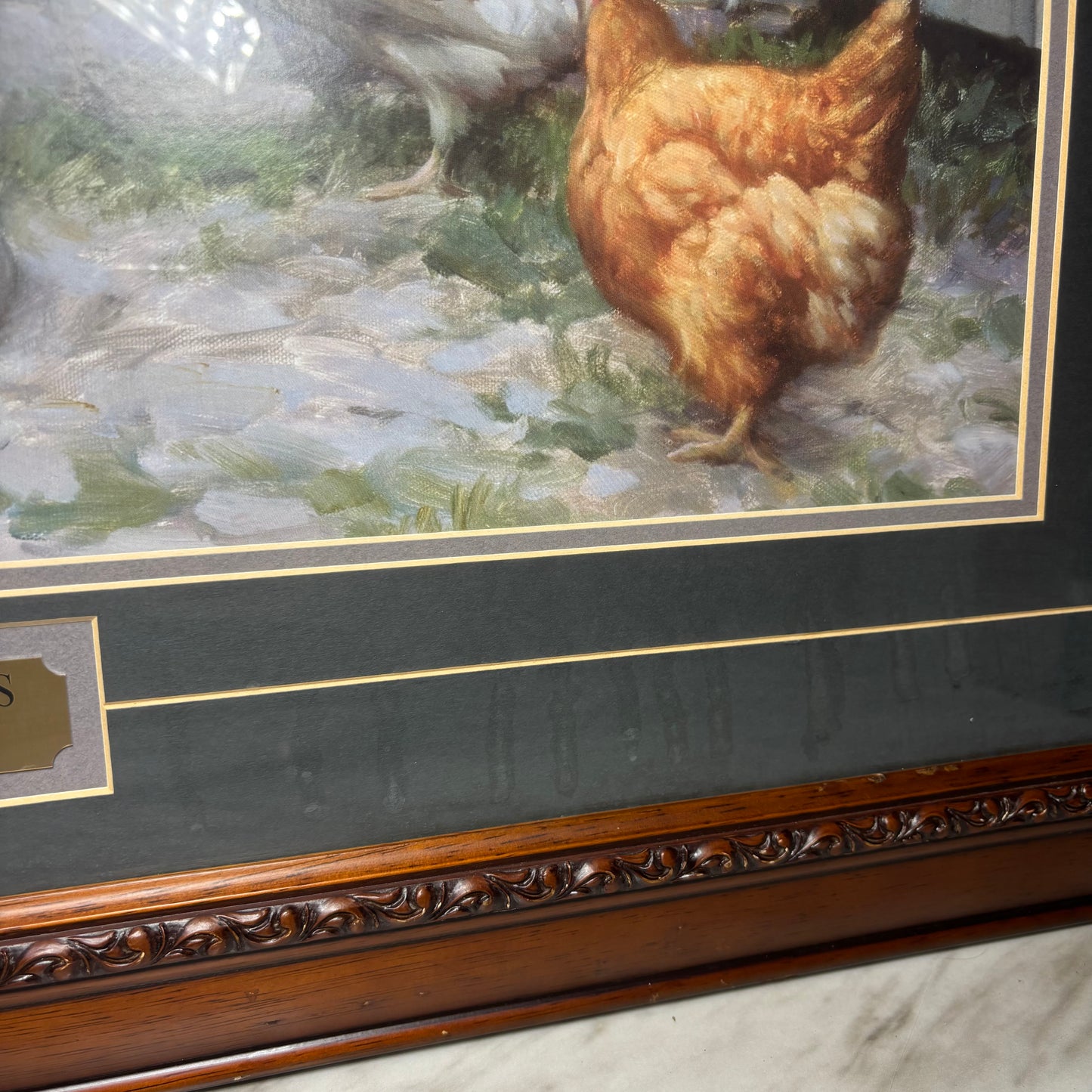 Framed Art Print Titled "Best of Friends" By Robert Duncan