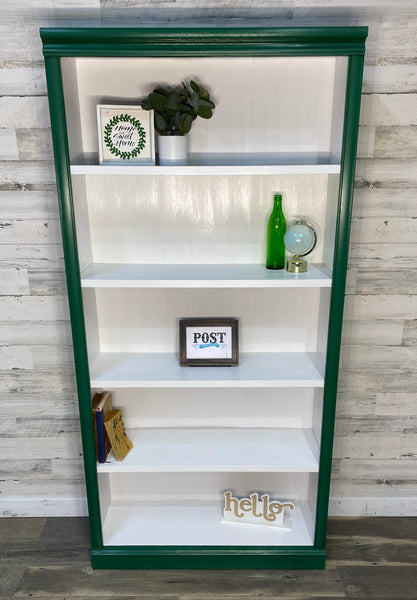 Large Green Bookshelf