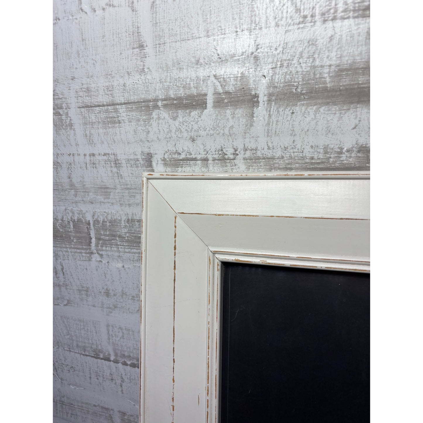 White Distressed Picture Frame