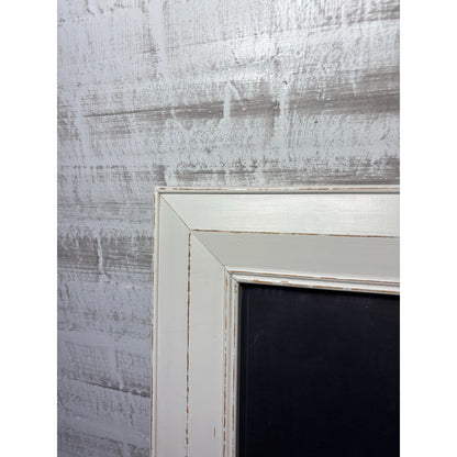 White Distressed Picture Frame