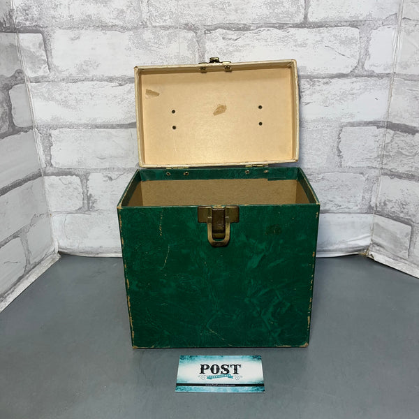 Vintage 45 Record Carrying Case Keeper Box