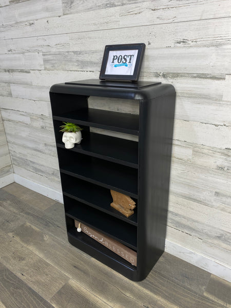 Small Black Bookshelf