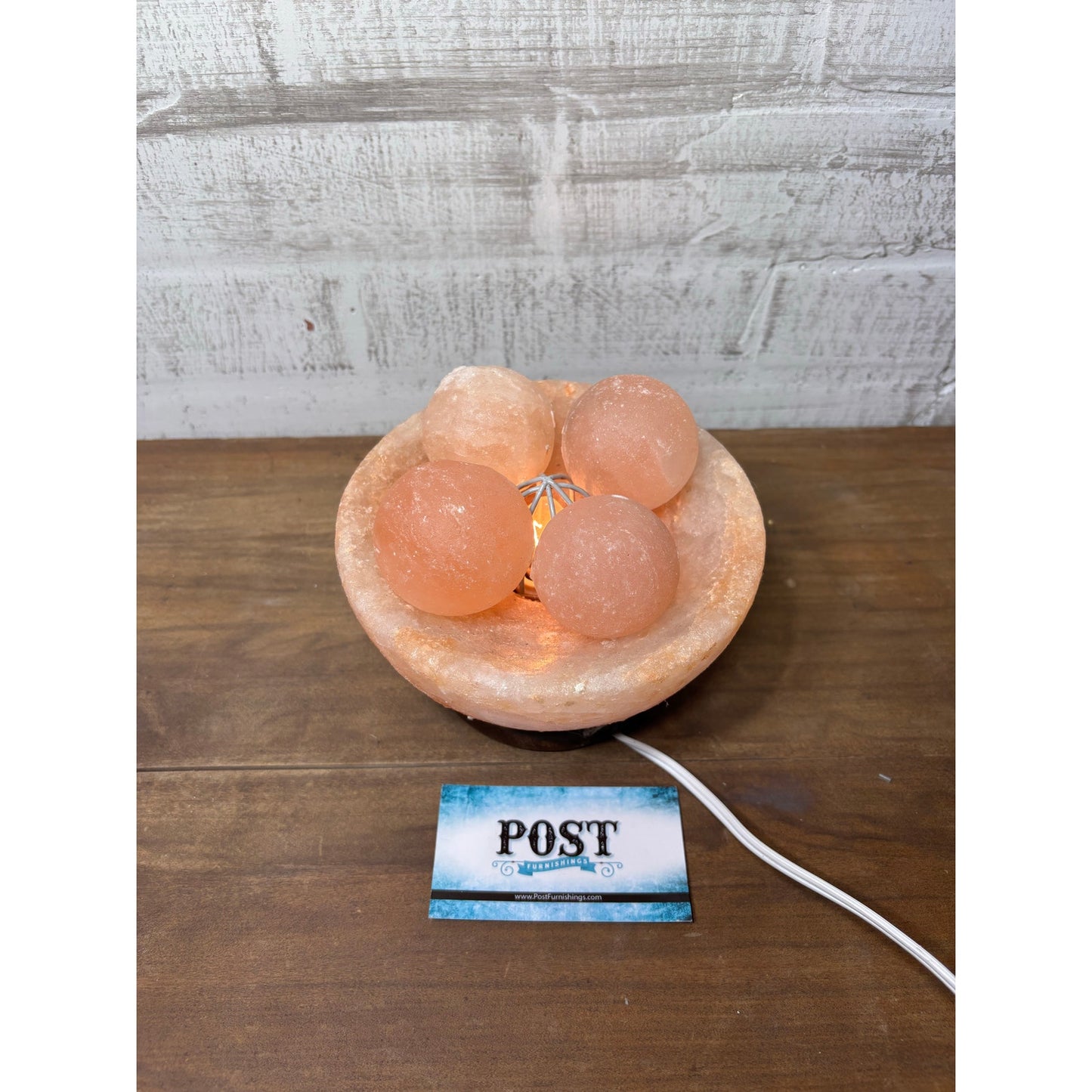 Himalayan Pink Salt Bowl Light