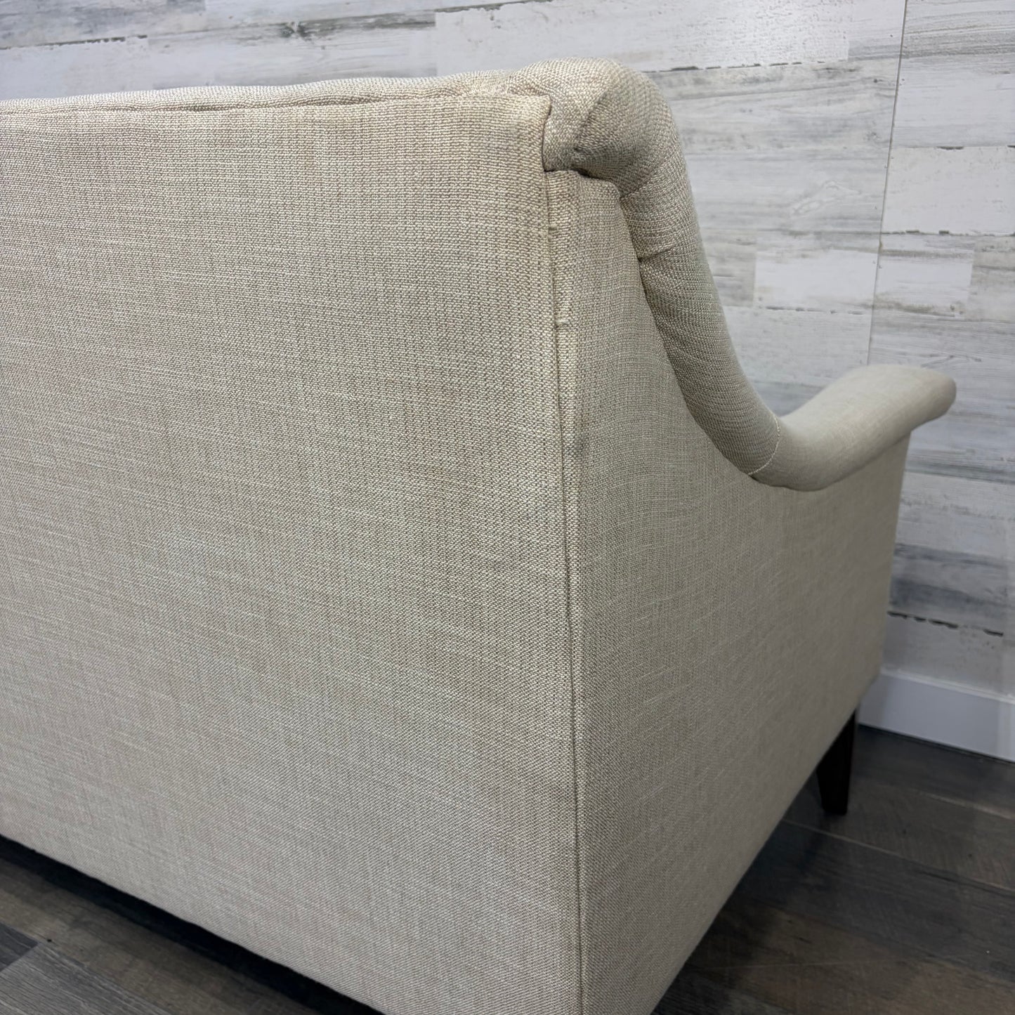 Modern Cream Tufted Sofa Couch