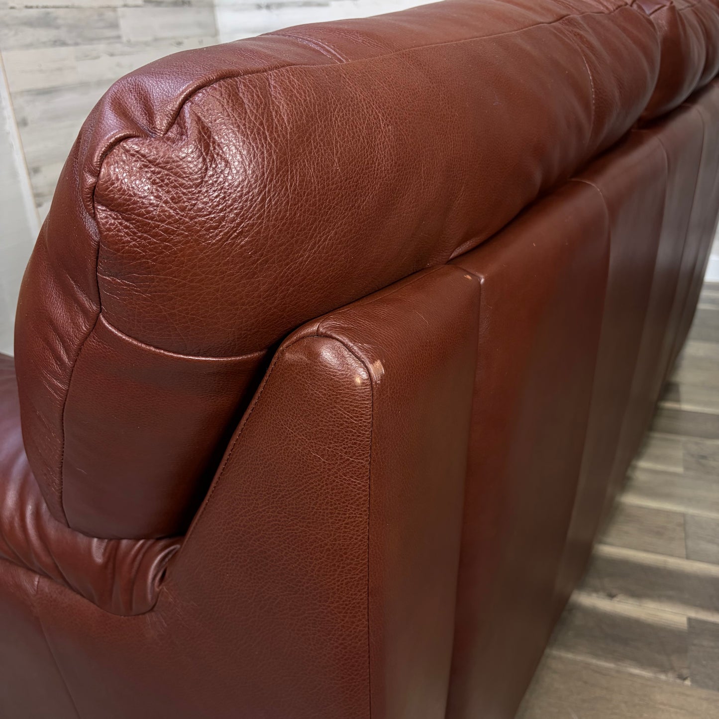 Leather Couch & Chair Set