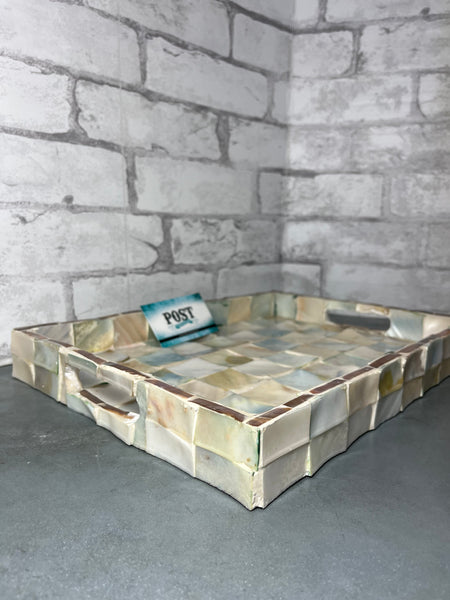 Mother Of Pearl Handmade Tray