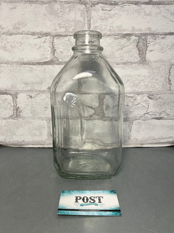 Vintage Glass Half Gallon Liquid Jug