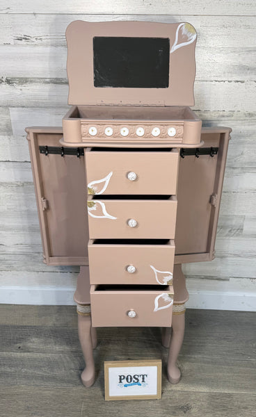 Standing Floor Jewelry Box Dresser