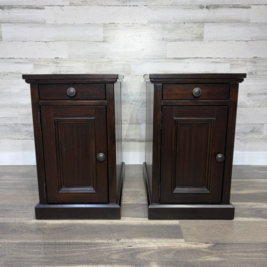 Set Of 2 Power End Tables/ Nightstands