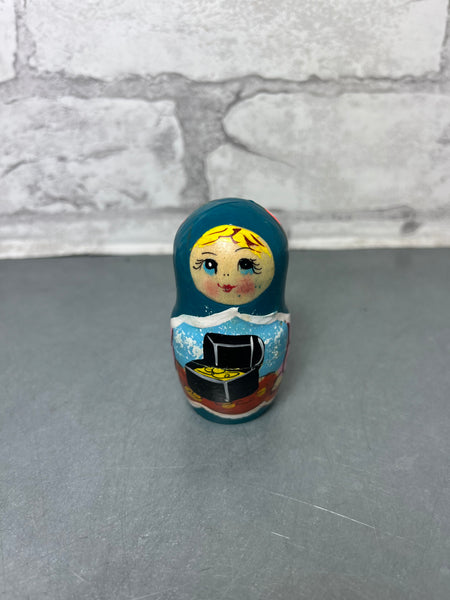 Mermaid Treasure Matreshka Nesting Dolls