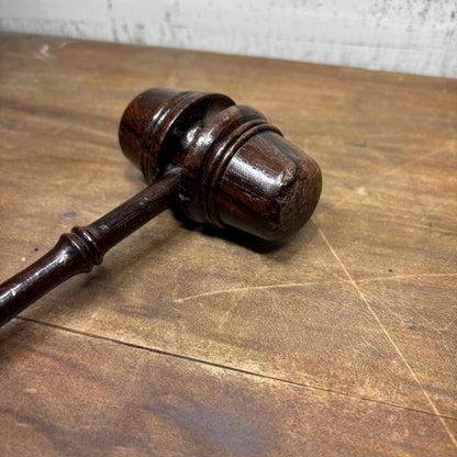 Vintage Wooden Gavel