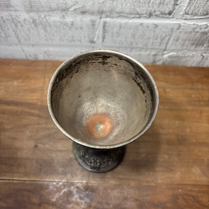Victorian-Style Repoussé Goblet / Chalice