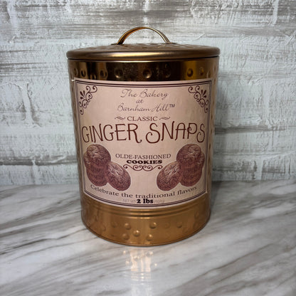 The Bakery At Barnham Hill Classic Ginger Snap Copper Tin