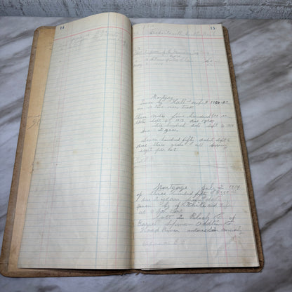 Antique Rare Daybook Ledger Records Sales