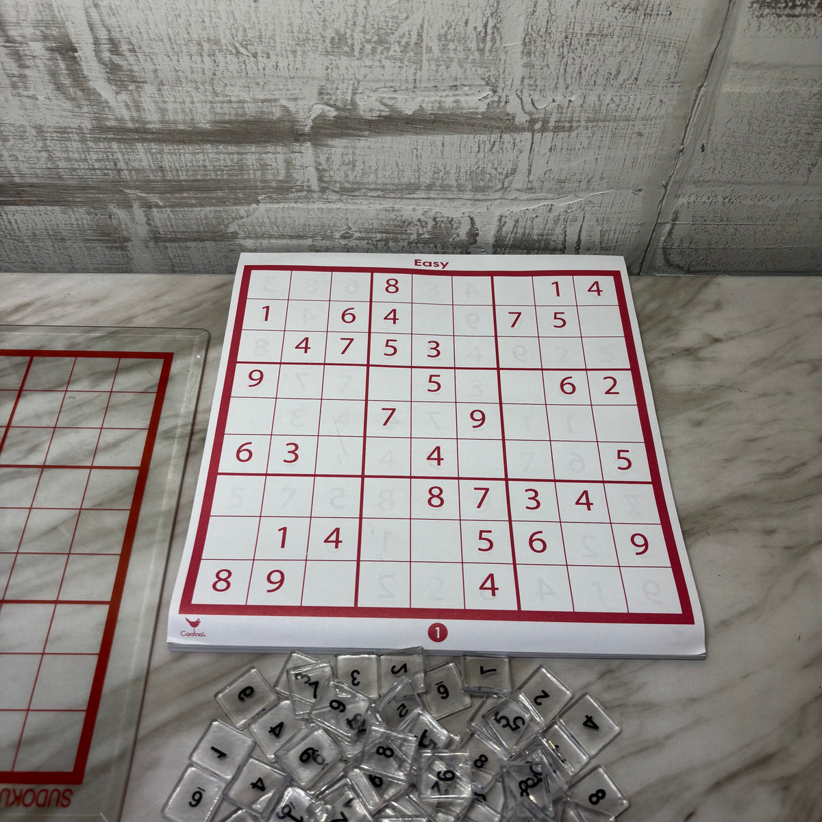 Sudoku Game W/ Glass Board