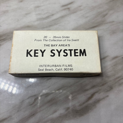 Vintage Boxed Set of 20 35mm “The Bay Area’s Key System” Interurban Film Slides