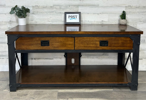 Industrial Rustic Tv Stand Credenza