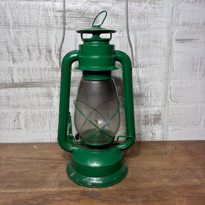 Vintage Green Kerosene Oil Lantern