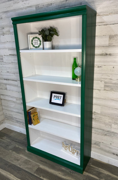 Large Green Bookshelf
