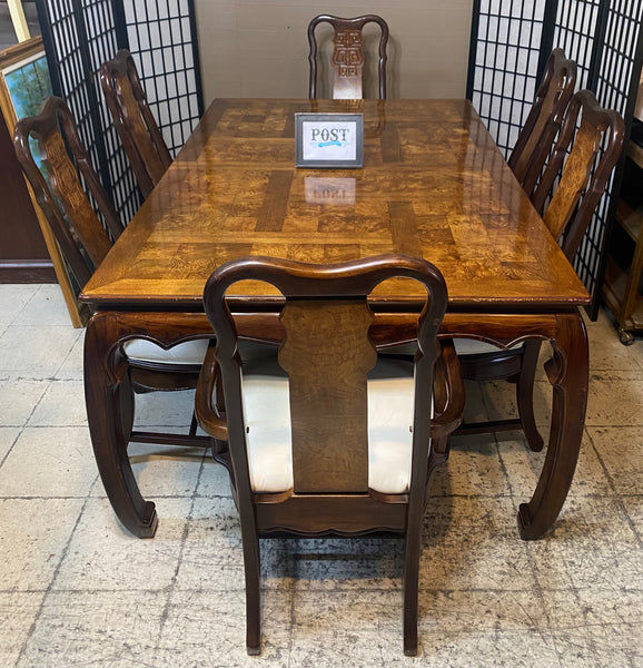 Asian Style Universal Dining Table & Chairs