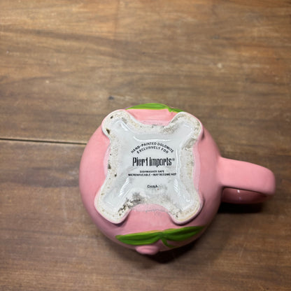 Pier 1 Imports Pink Pig Mug