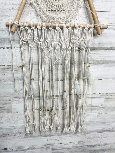 Boho Macrame Dreamcatcher