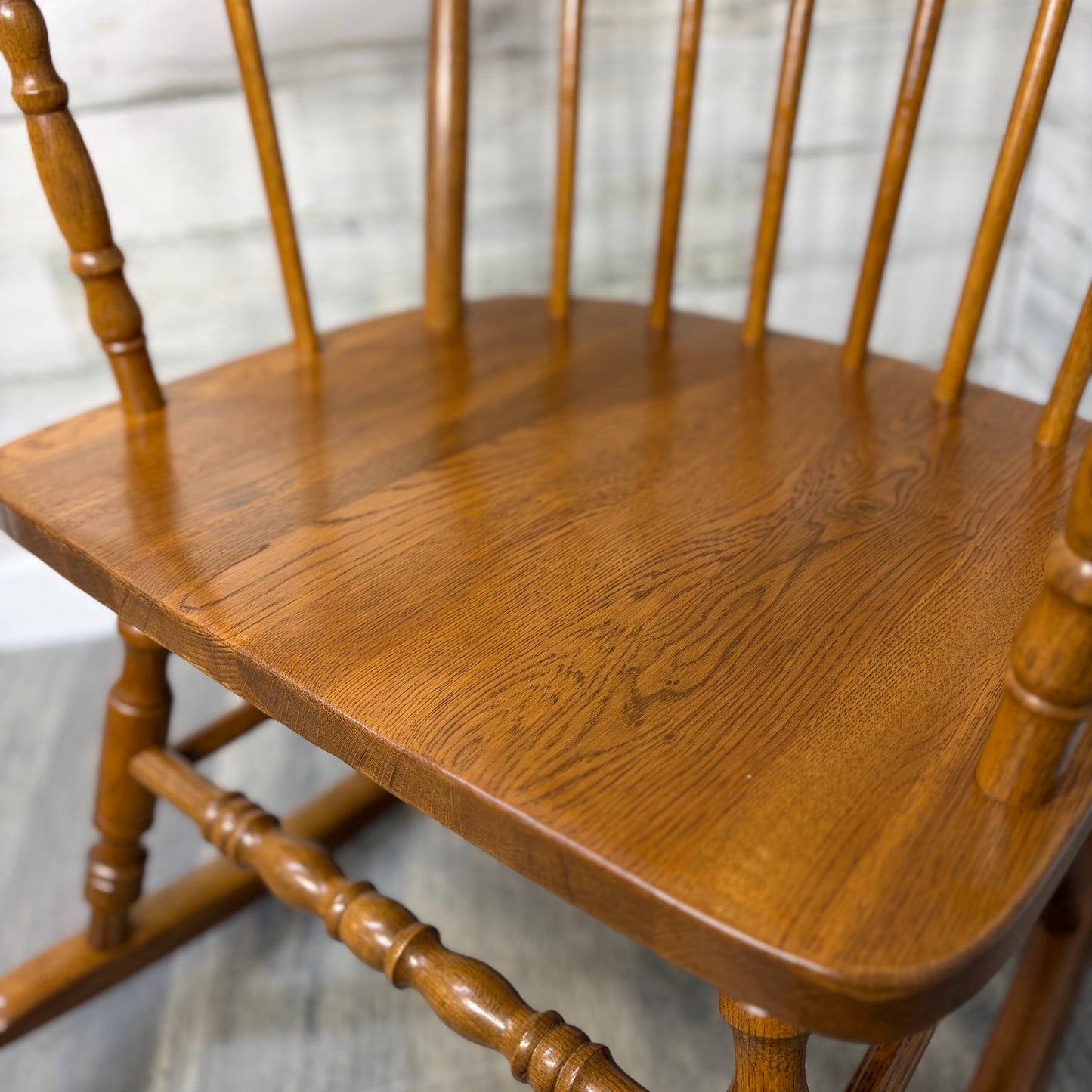 Vintage Wood Rocking Chair