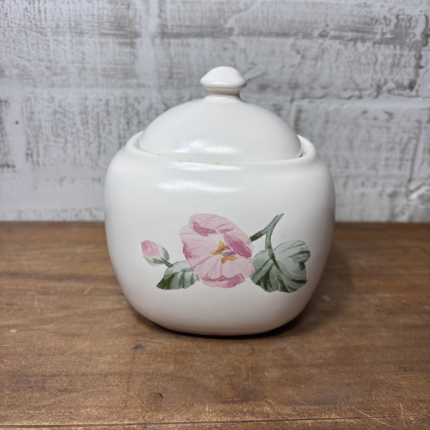 Vintage Pfaltzgraff Cape May Butter Dish, Creamer Pitcher, Covered Sugar Bowl Set