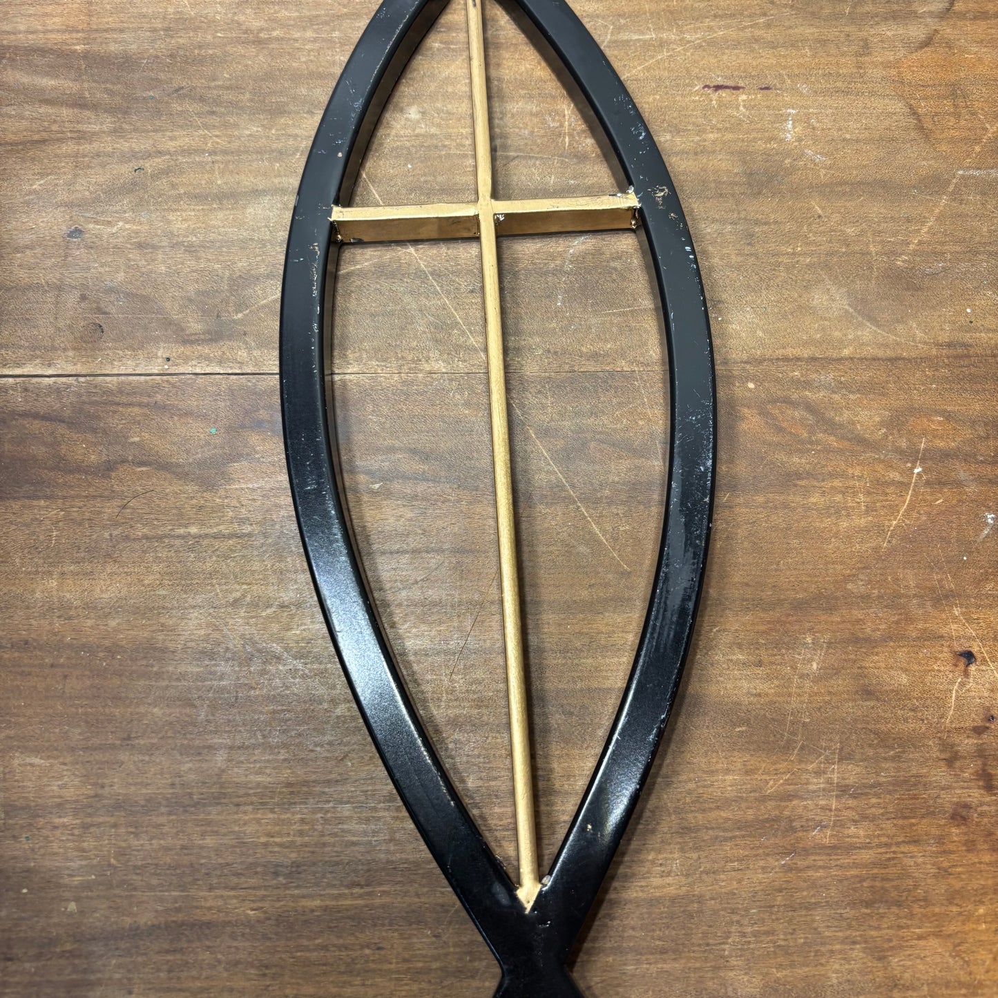 Ichthys (Jesus fish) Metal Wall Decor