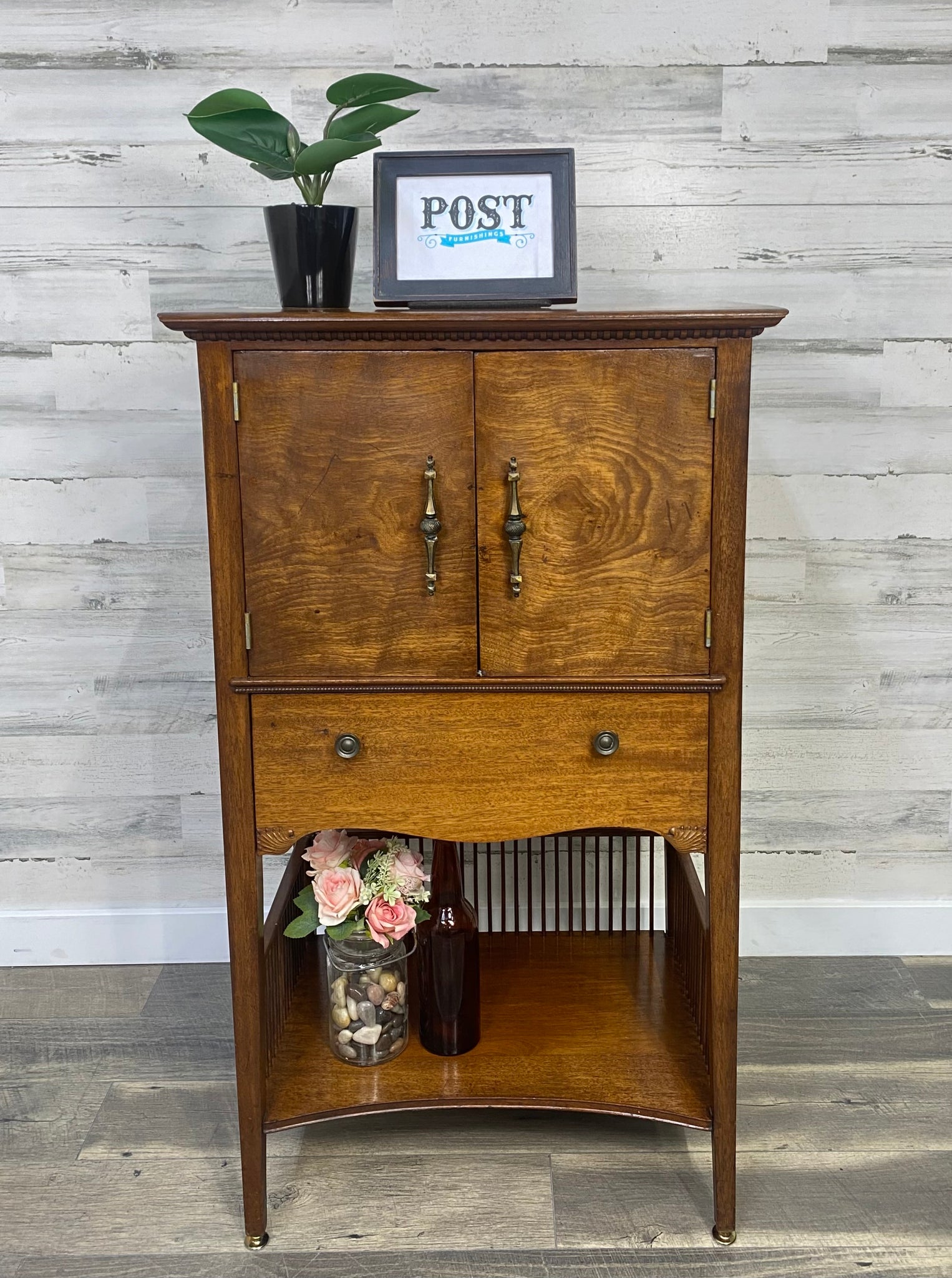 Antique Wood Cabinet