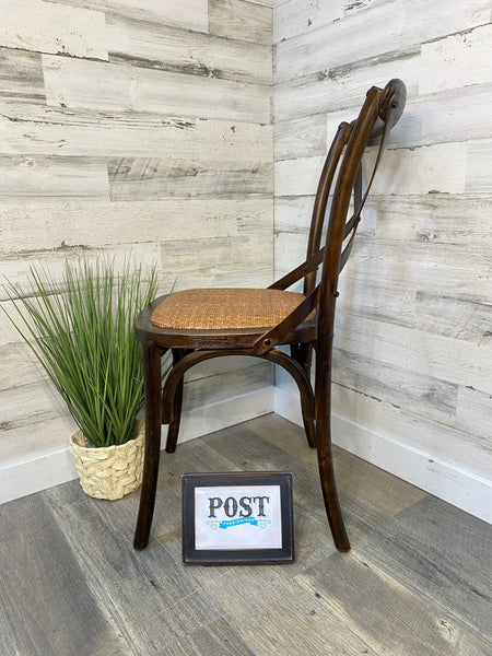 Rustic Cross Back Chair