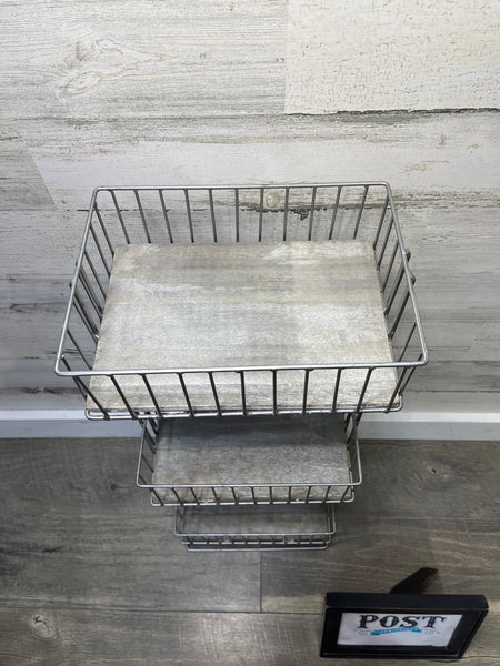 Three Tier Metal Storage Organizer