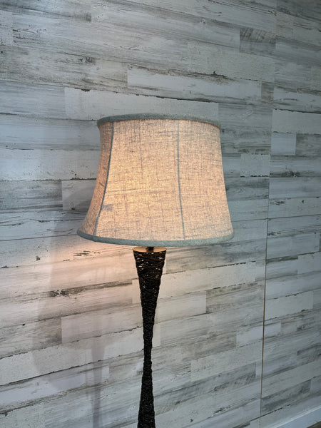 Tall Woven Floor Lamp