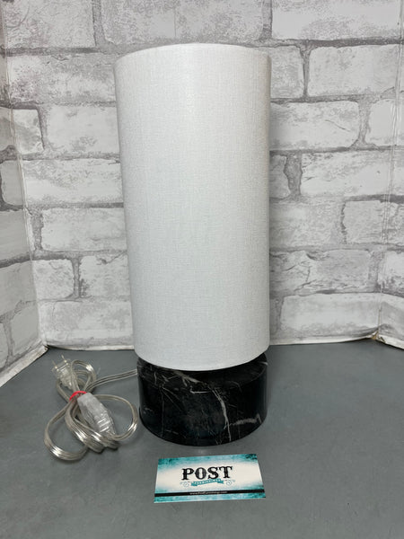 Cylinder Marble Table Lamp