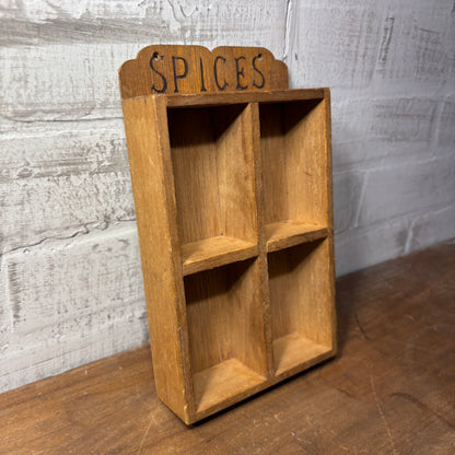 Vintage “Spices” Rack