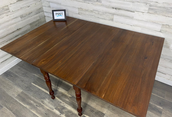 Antique Double Drop Leaf Dining Table