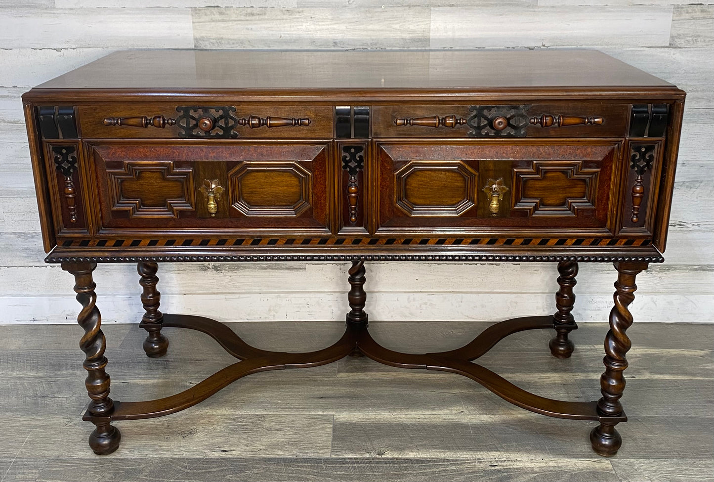 Antique Jacobean Buffet Server