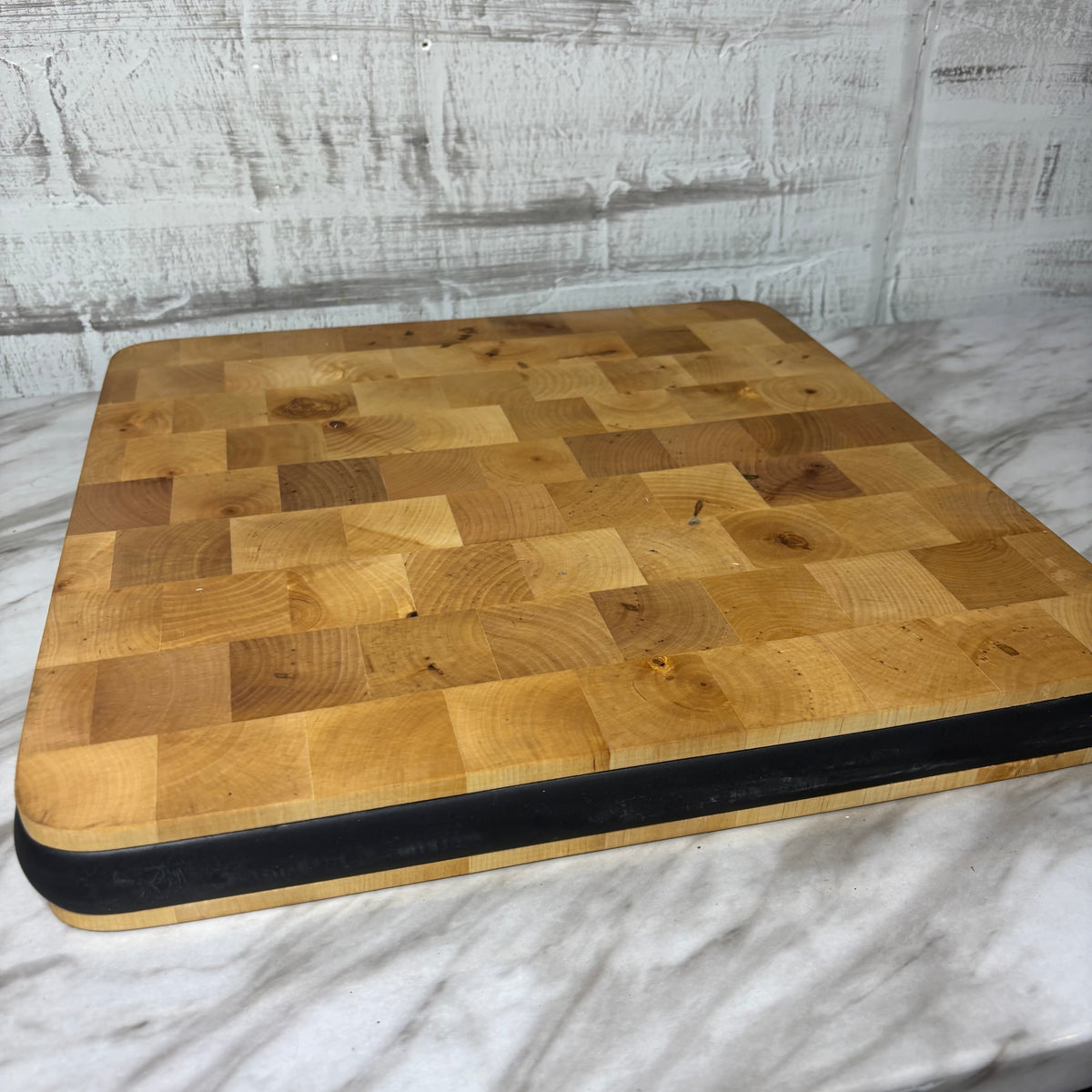 Double Sided Square End Grain Wooden Cutting Board