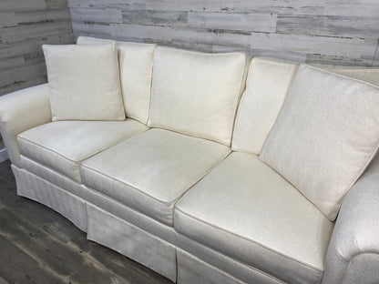 Ethan Allen Cream White Couch